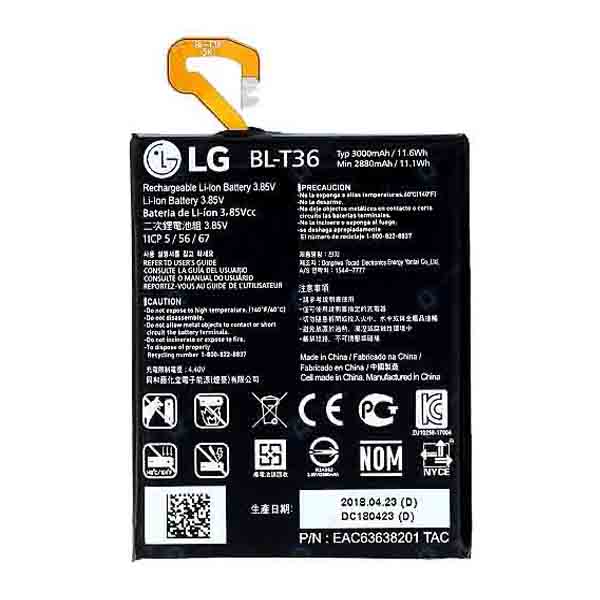 Sustitución de Batería LG K11 BL-T36
